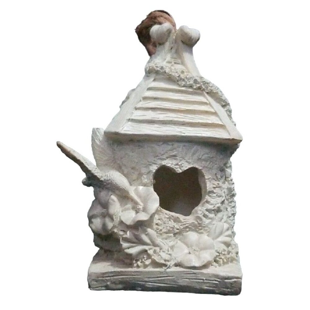 Paintable Fairy Bird House Ornament 4" Easter Holiday Christmas Craft Ornament